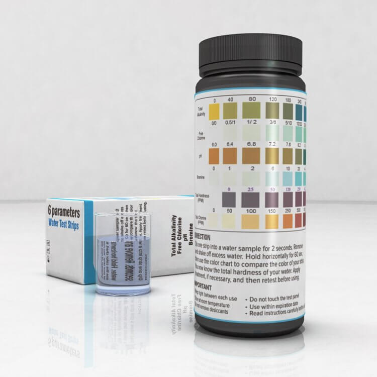 Pool Water Test Strips